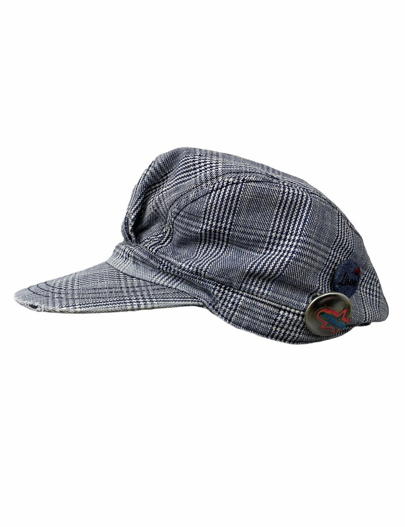 Hysteric Glamour Distressed Workwear Style Hat - 1