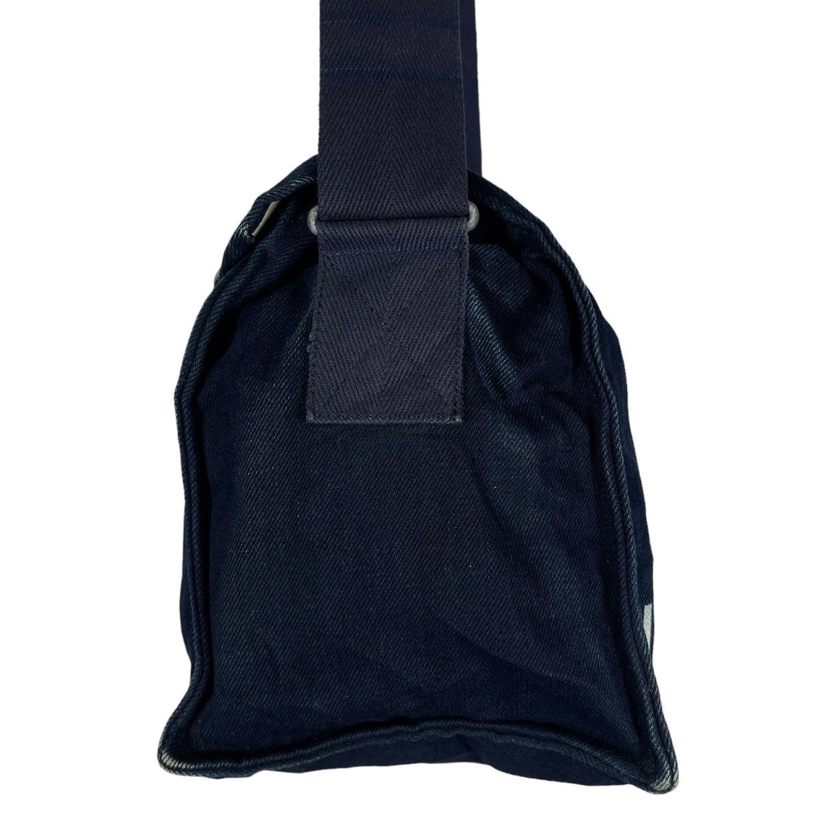 Junya Watanabe Comme des Garcons Indigo Denim Shoulder Bag - 12