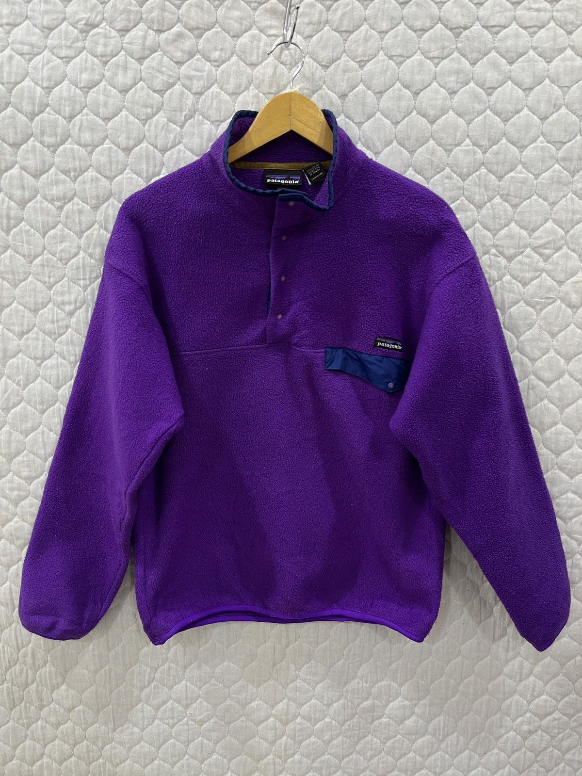 Vintage - (Oooo). PATAGONIA SYNCHILLA PULLOVER - 1