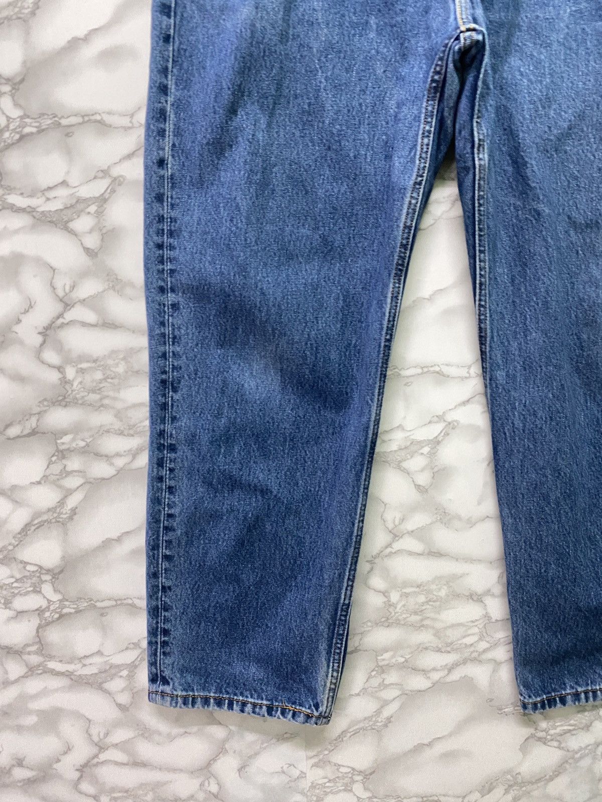 Vintage - Levi's 550 Blue Denim Distressed Jeans - L9 - 6