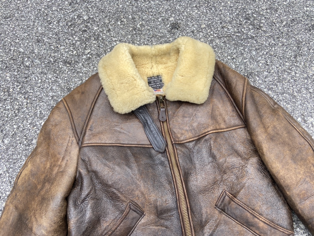 Other Designers Avirex - 80s Avirex Limited B-6 USAAF Shearling