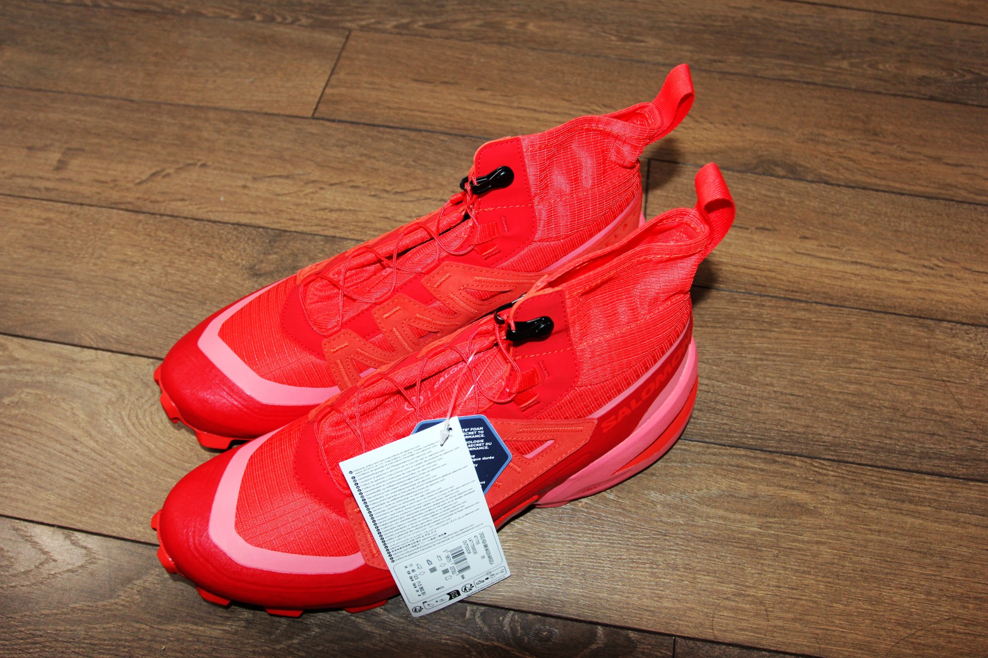 BNWT SS23 MAISON MARGIELA x SALOMON CROSS HIGH RED 46 - 2