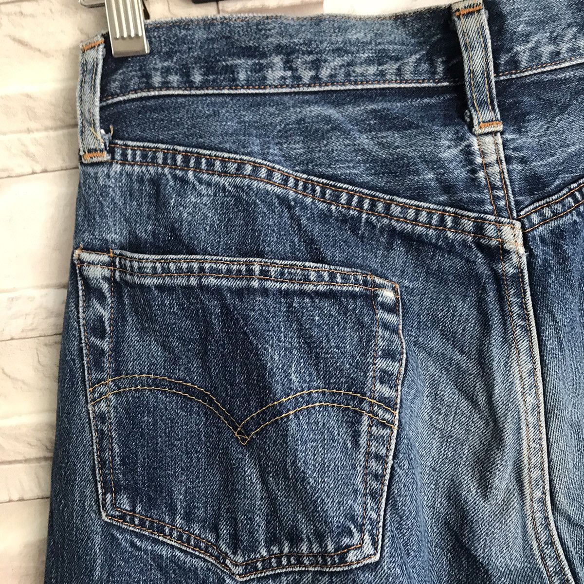 Vintage Levis 501xx Big E Selvedge Jeans Made USA - 12