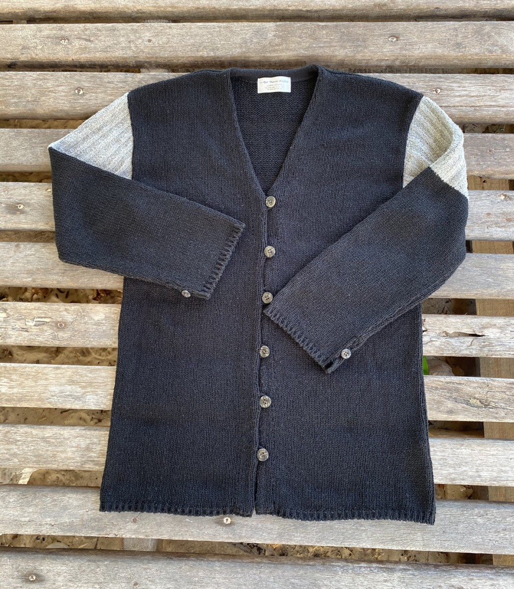 Cardigan - Apt Basic Evolve Wool Blend Knitted Sweater Cardigan - 4