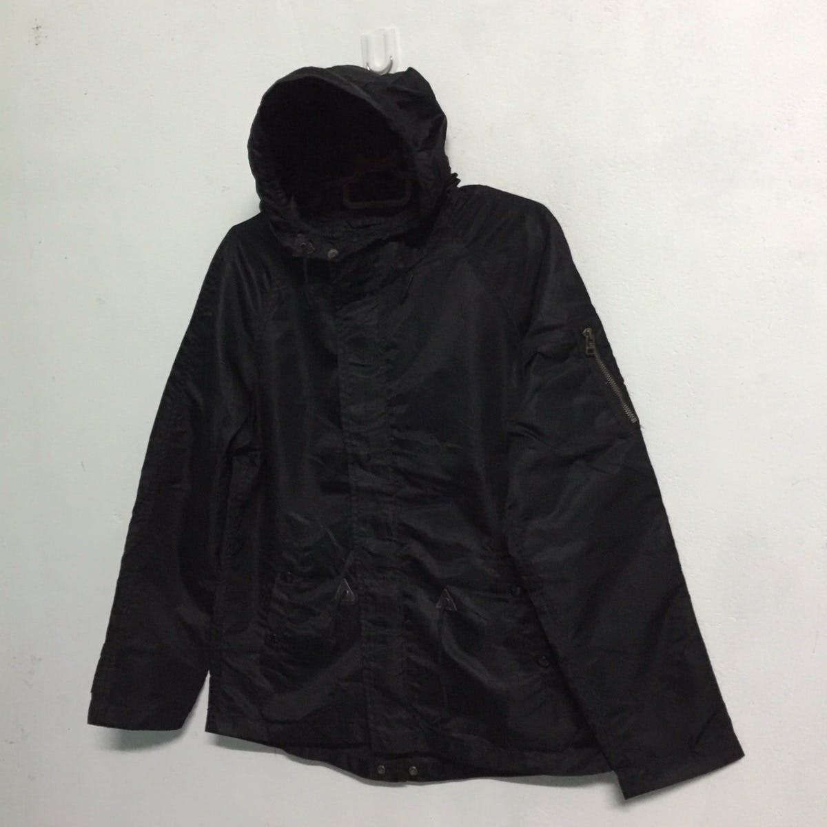Type Combat Jacket Schott NYC Cap style hoodie jacket - 3