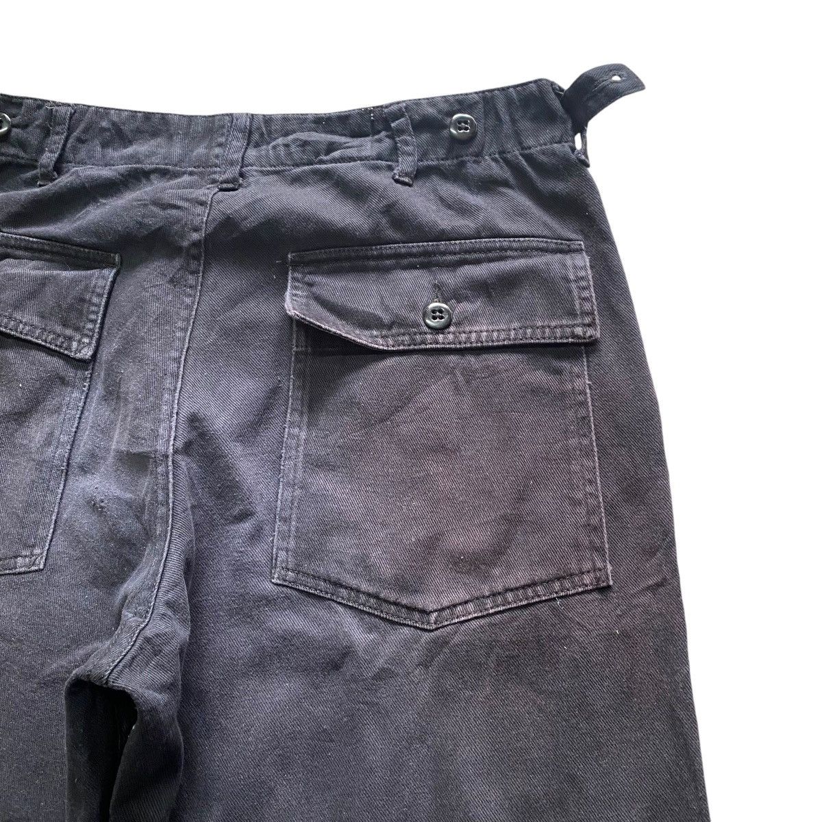 Vintage Engineered Garment Faded Black Fatigue Pant - 11