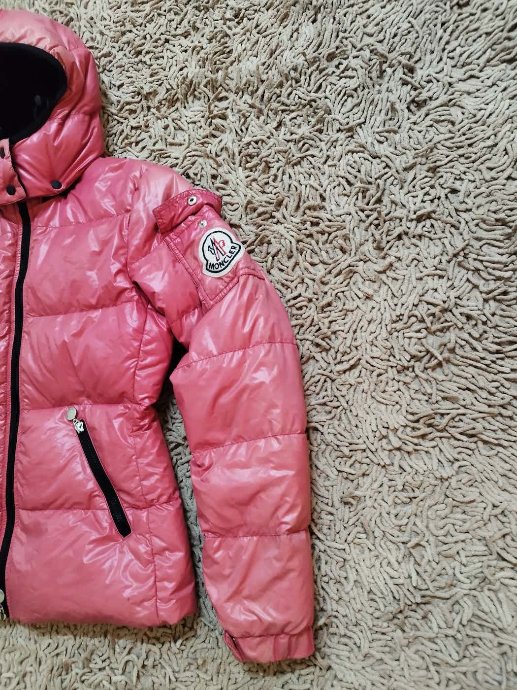 Moncler Puffer down jacket sun faded pink - 5