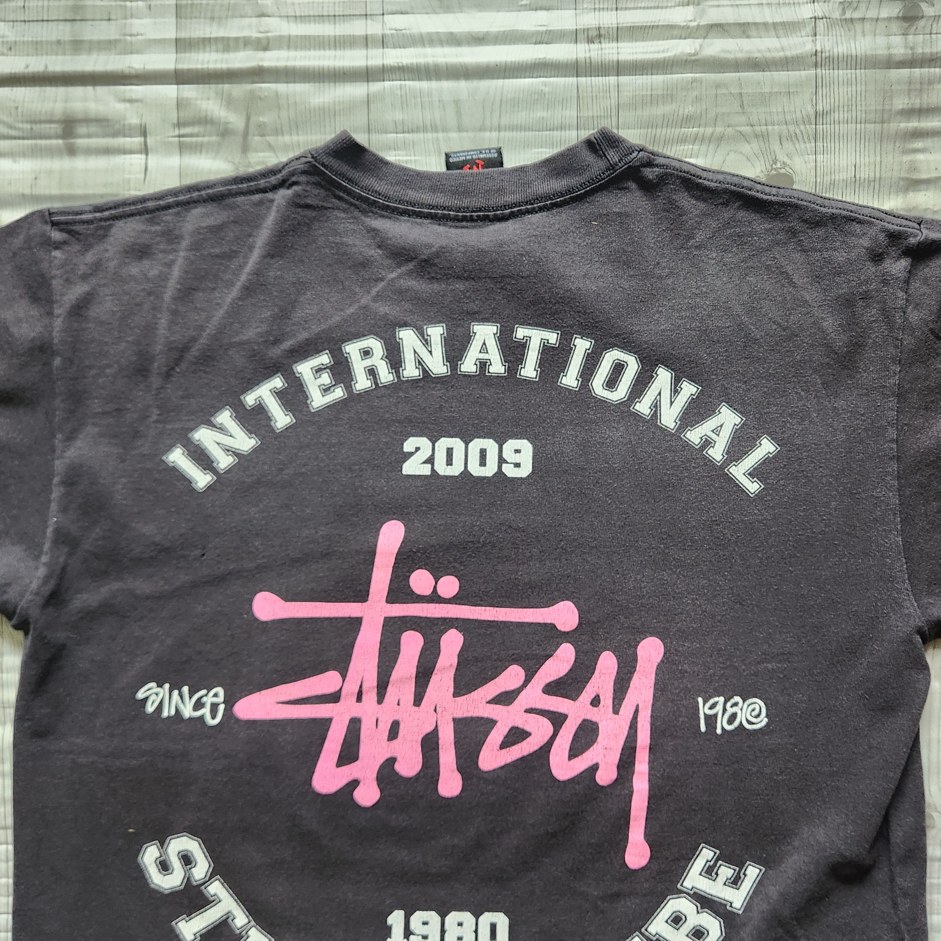 Stussy International Vintage Y2K Faded Black - 18