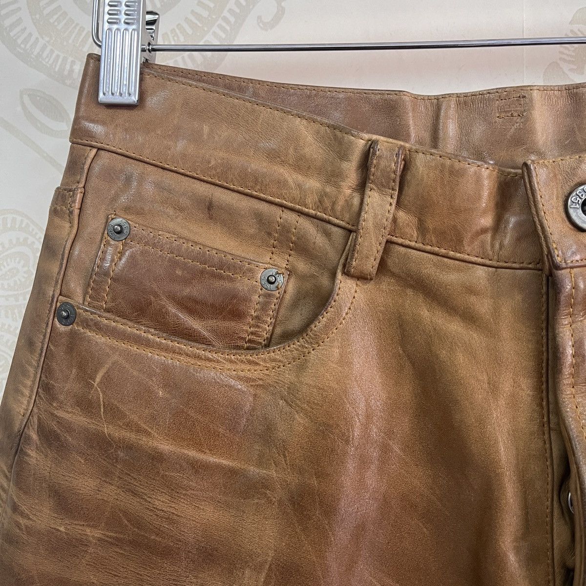 Genuine Leather - Japan 5351 Pour Les Homme Leather Pants - 4