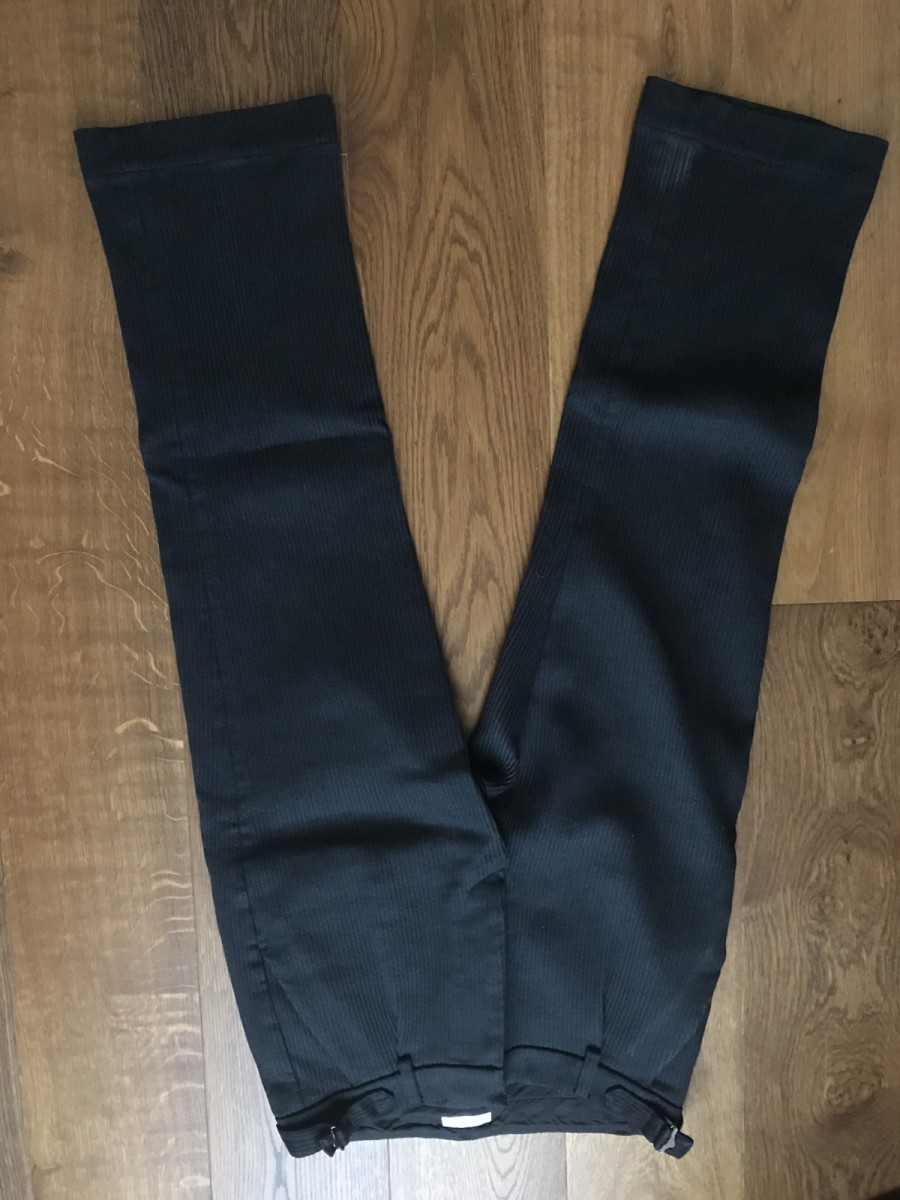 WhoWhat - Charcoal Cotton Pants - 1