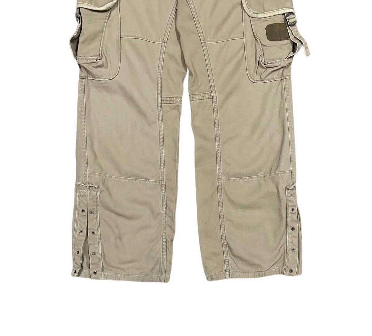 Diesel Multipocket Cargo Flare Pants - 4