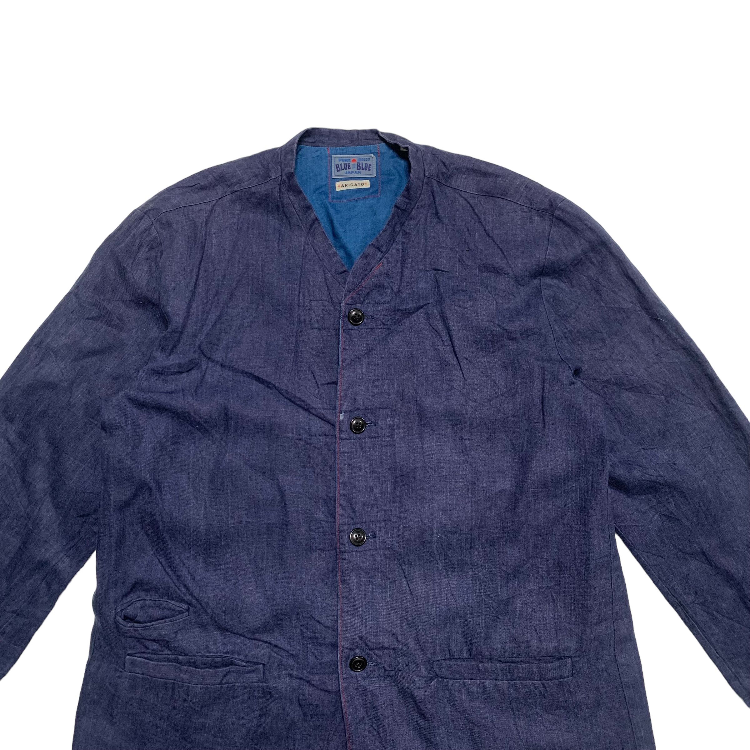 Blue Blue Japan Arigato Indigo Jacket - 3