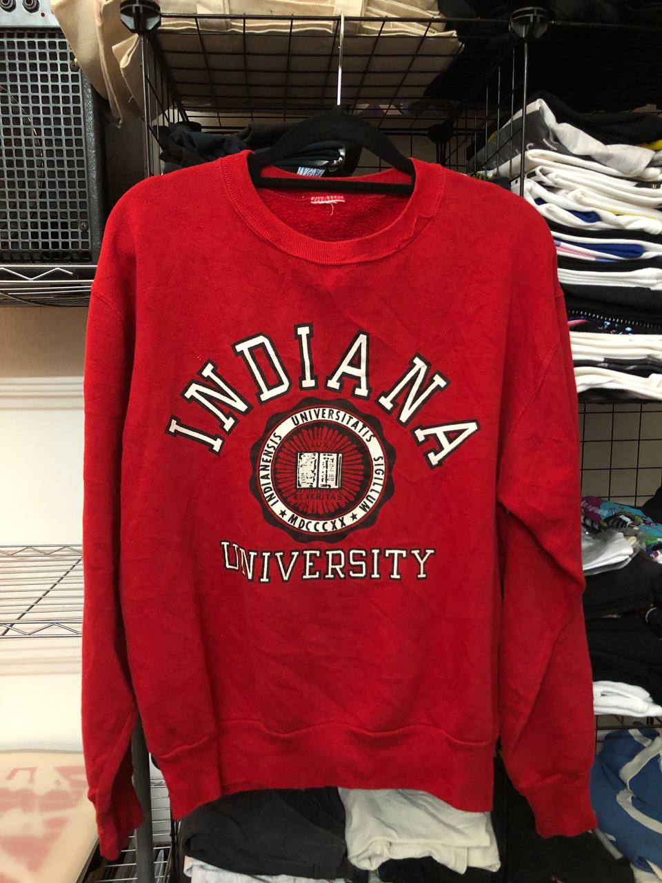 Vintage - Vintage 90s Indiana University Sweatshirt - 1