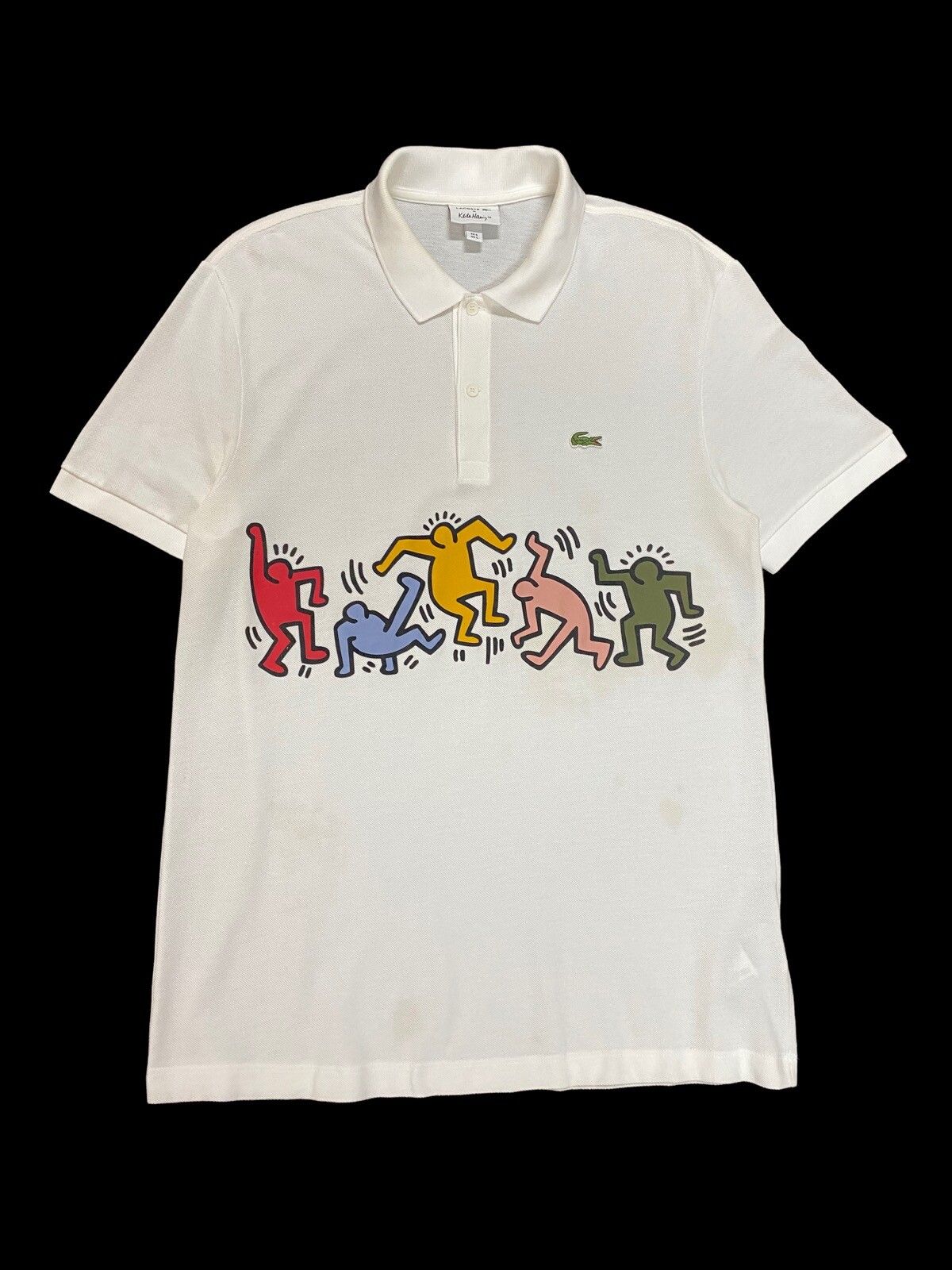 Rare🔥Keith Haring X Lacoste Pop Art Polo Shirt - 2