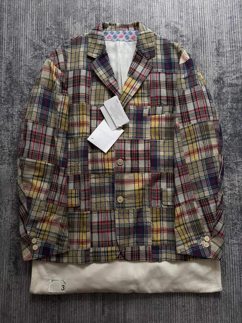 VISVIM 23SS YARDBIRD JKT MADRAS P.W. - 1