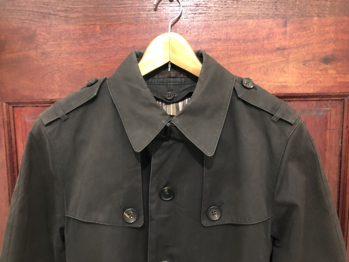 Paul Smith Trench Coat Dark Brown Colour - 4