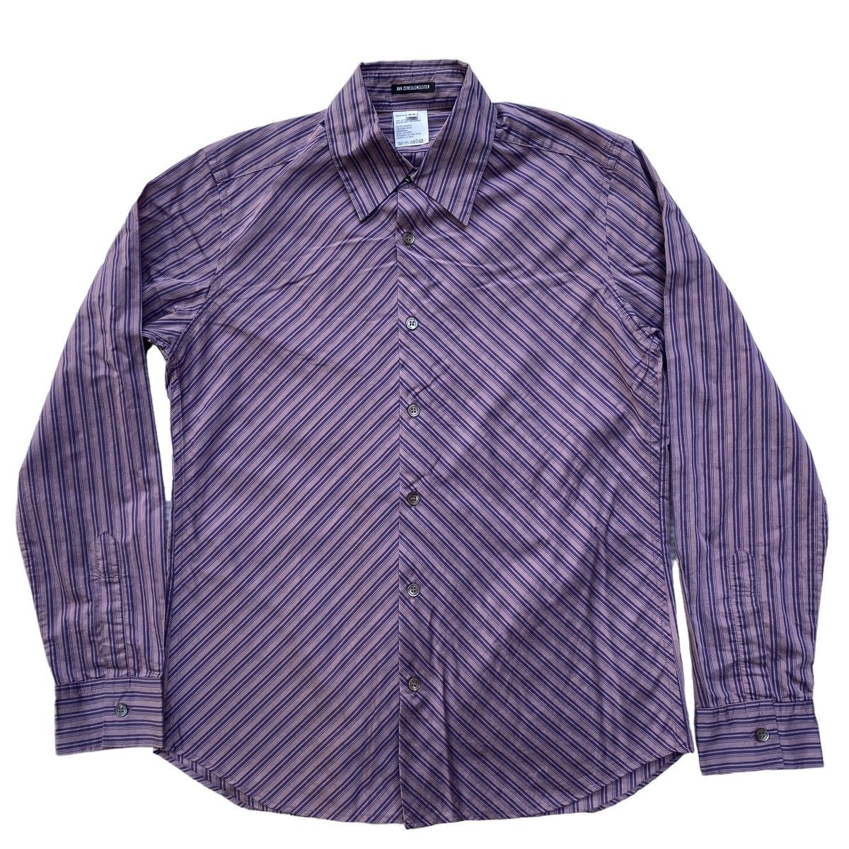 Ann Demeulemeester Diagonal Stripe Shirt - 1