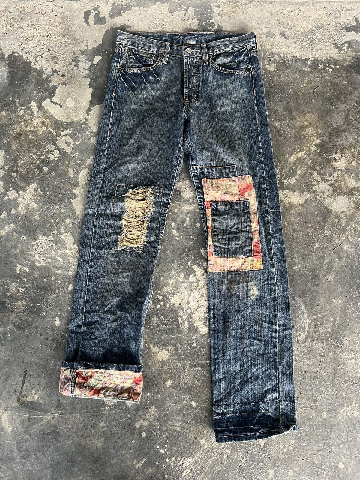 💥Vintage Patchwork Denim - 1