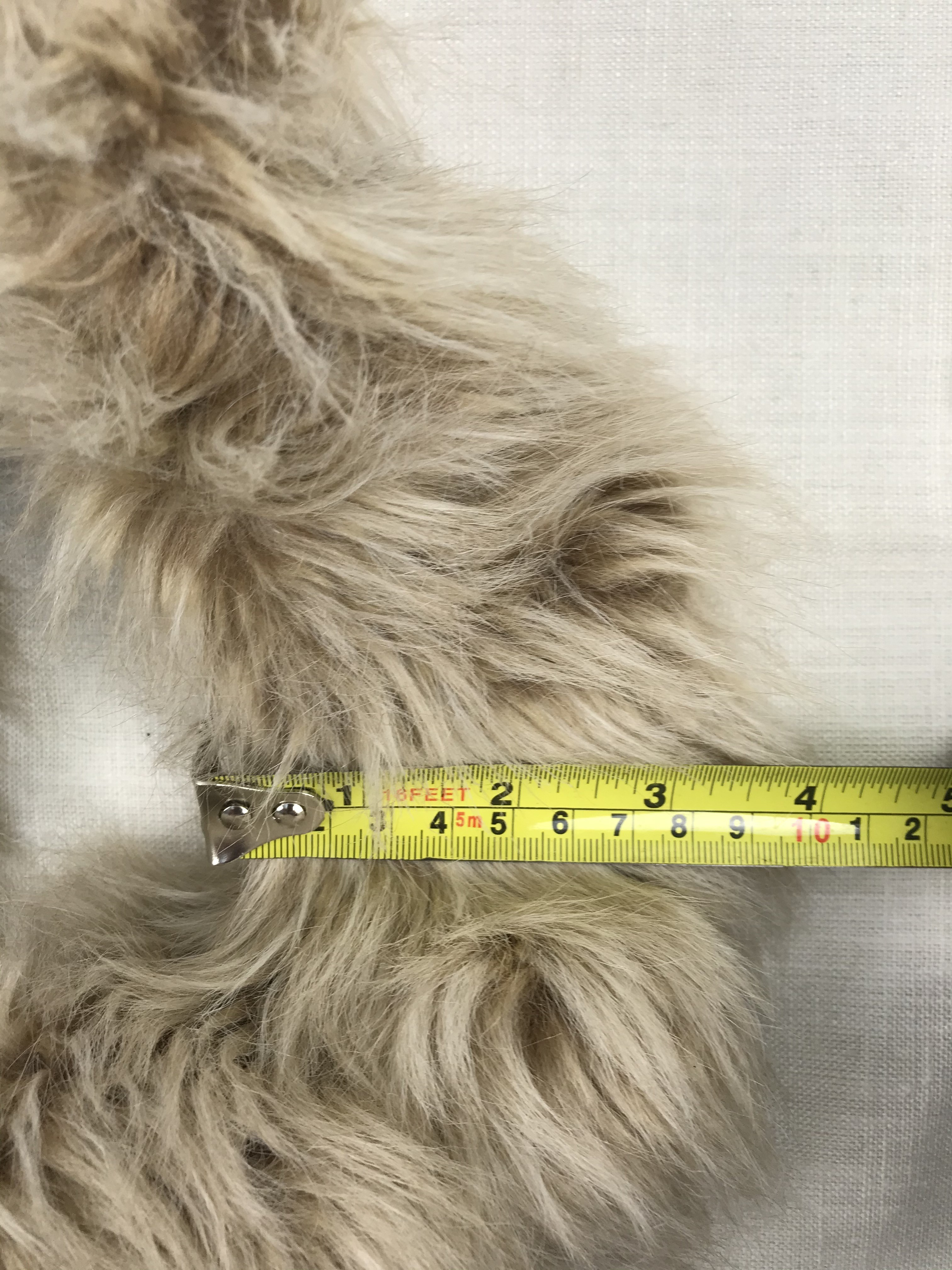 Issey Miyake - Issey Miyake Faux Fur Scarf/Muffler/Wool - 6