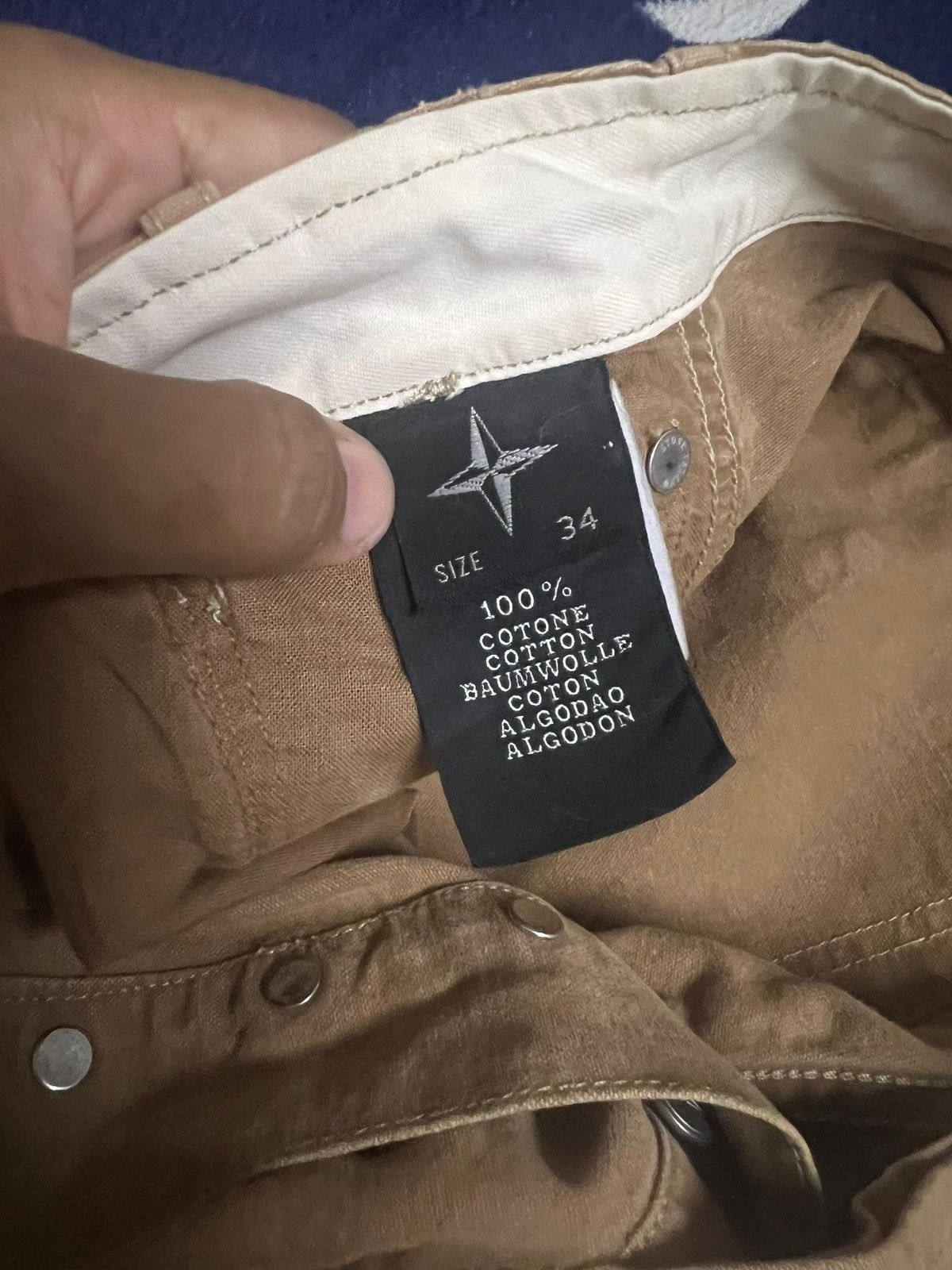 Authentic🔥Stone Island Cotton Pants Made In Romania - 10