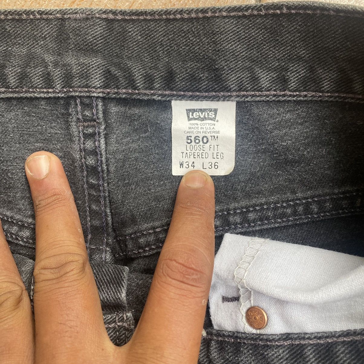 LEVIS 560 CUSTOMADE BONES - 3