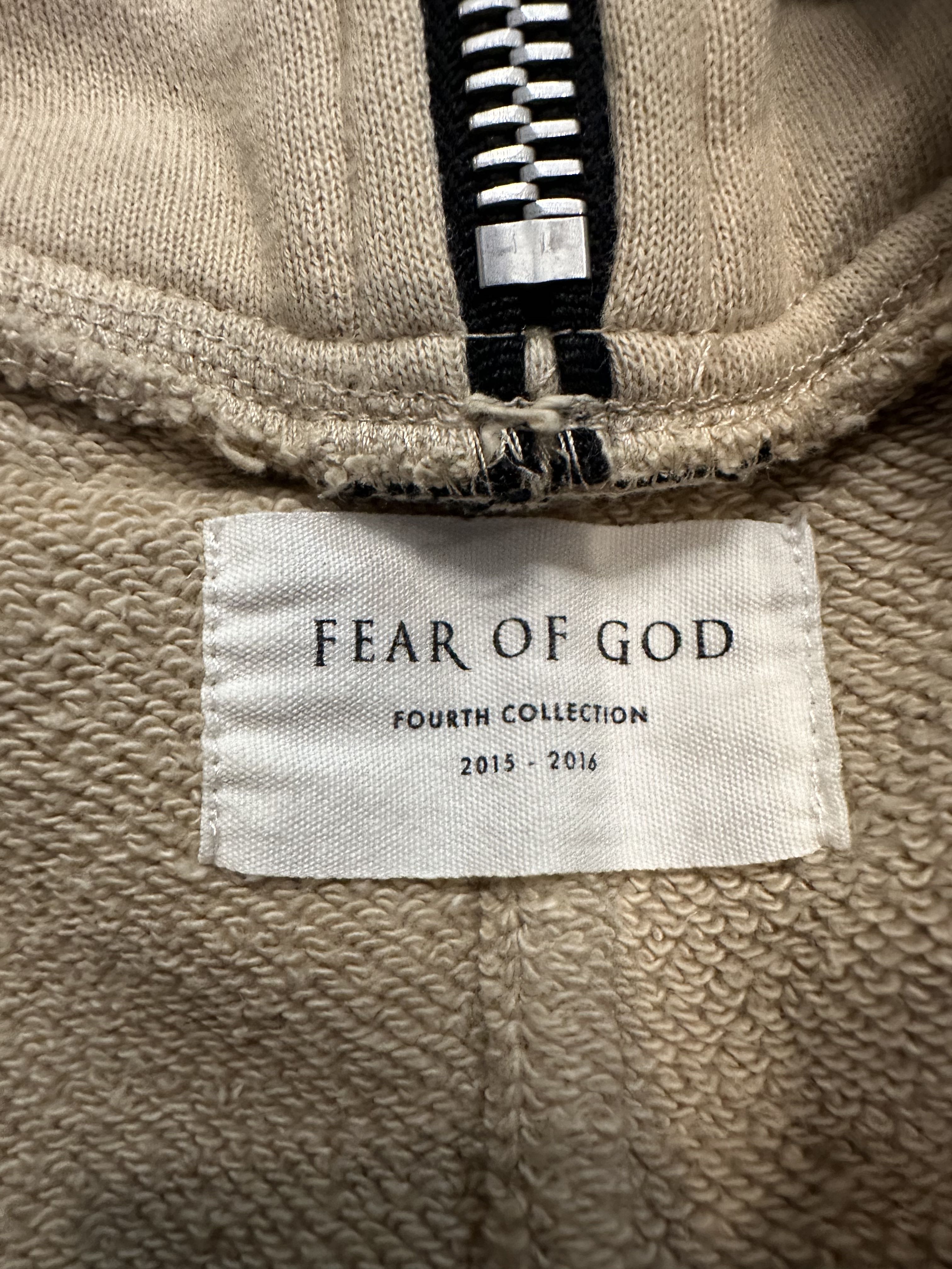 Fear Of God Fourth collection mock zip neck sweater  - 5