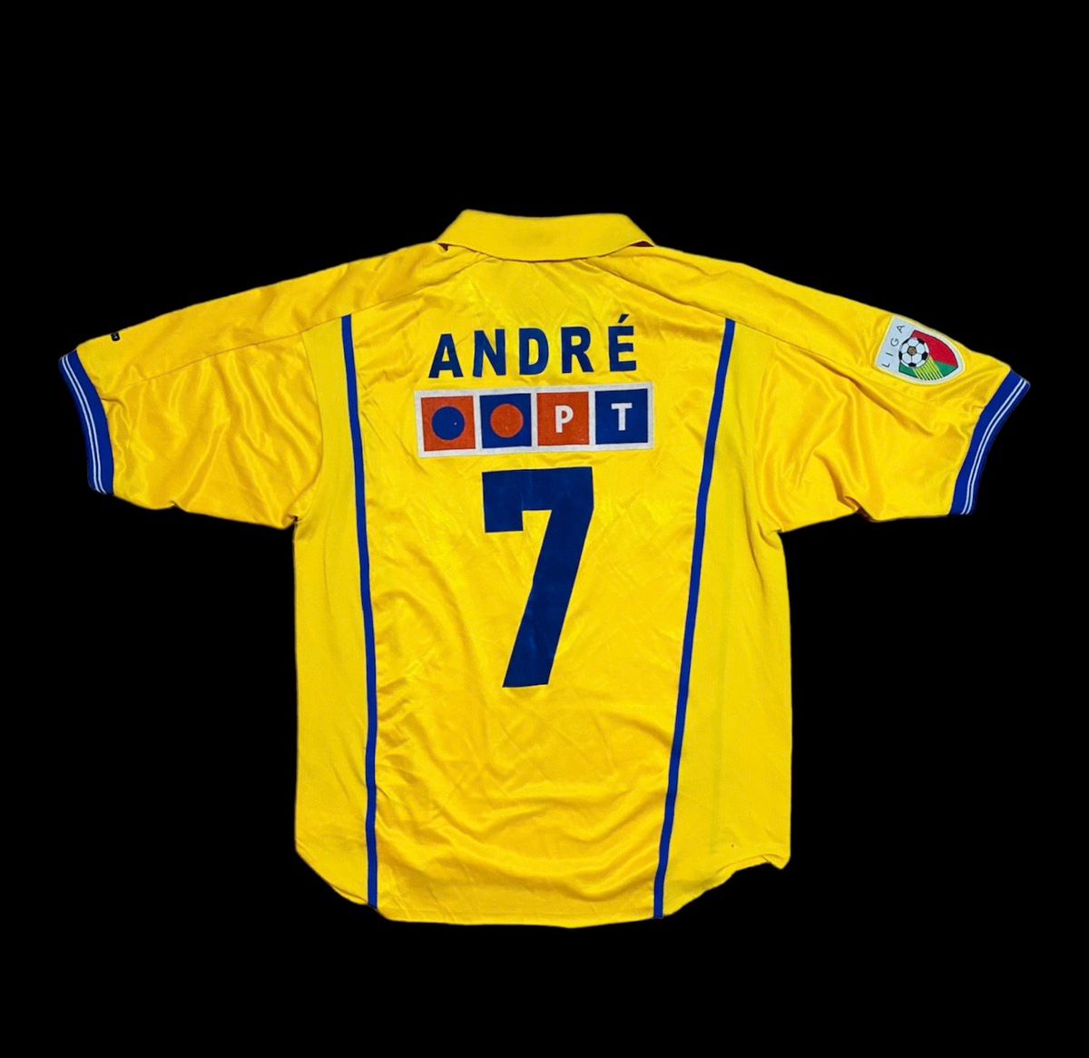 Porto Nike Jersey 2000/01 Andre Yellow Away Football Soccer - 4