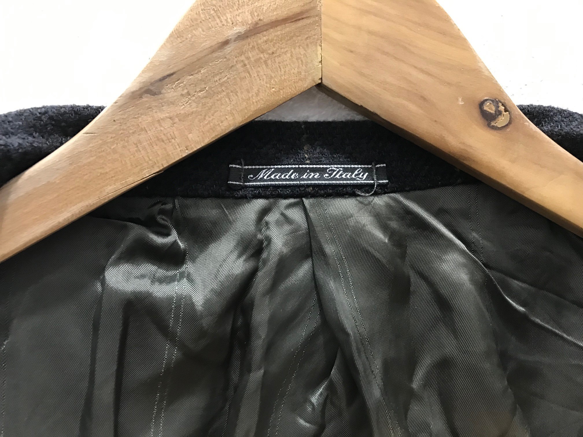 Vintage Gianni Versace Wool Coat Jacket - 8