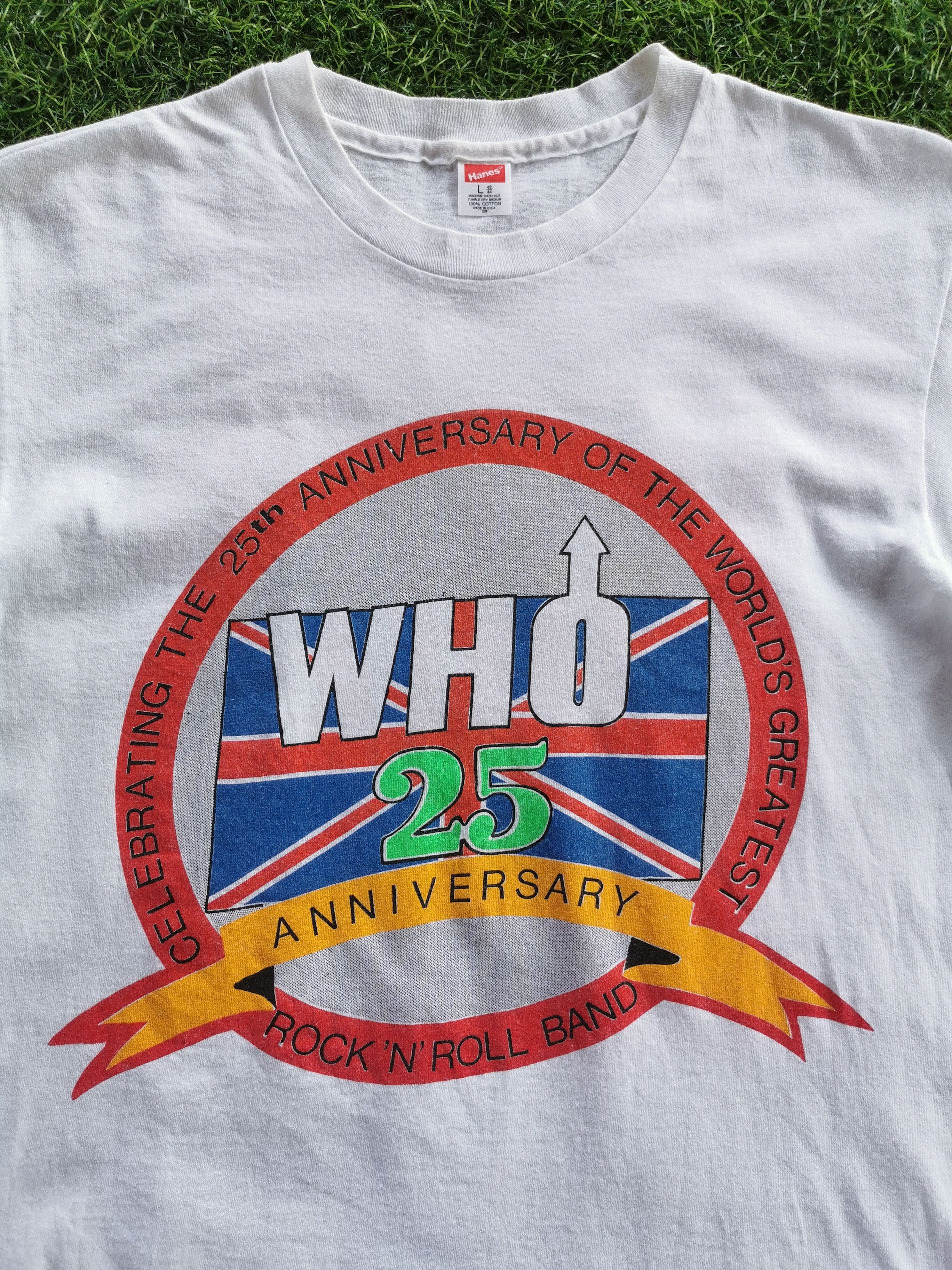 80s Vintage The Who Band Tees - 2