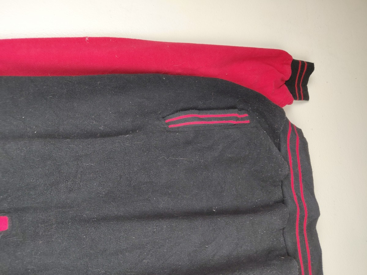 Final Drop! 90s Premier Varsity Fleece Jacket - 7