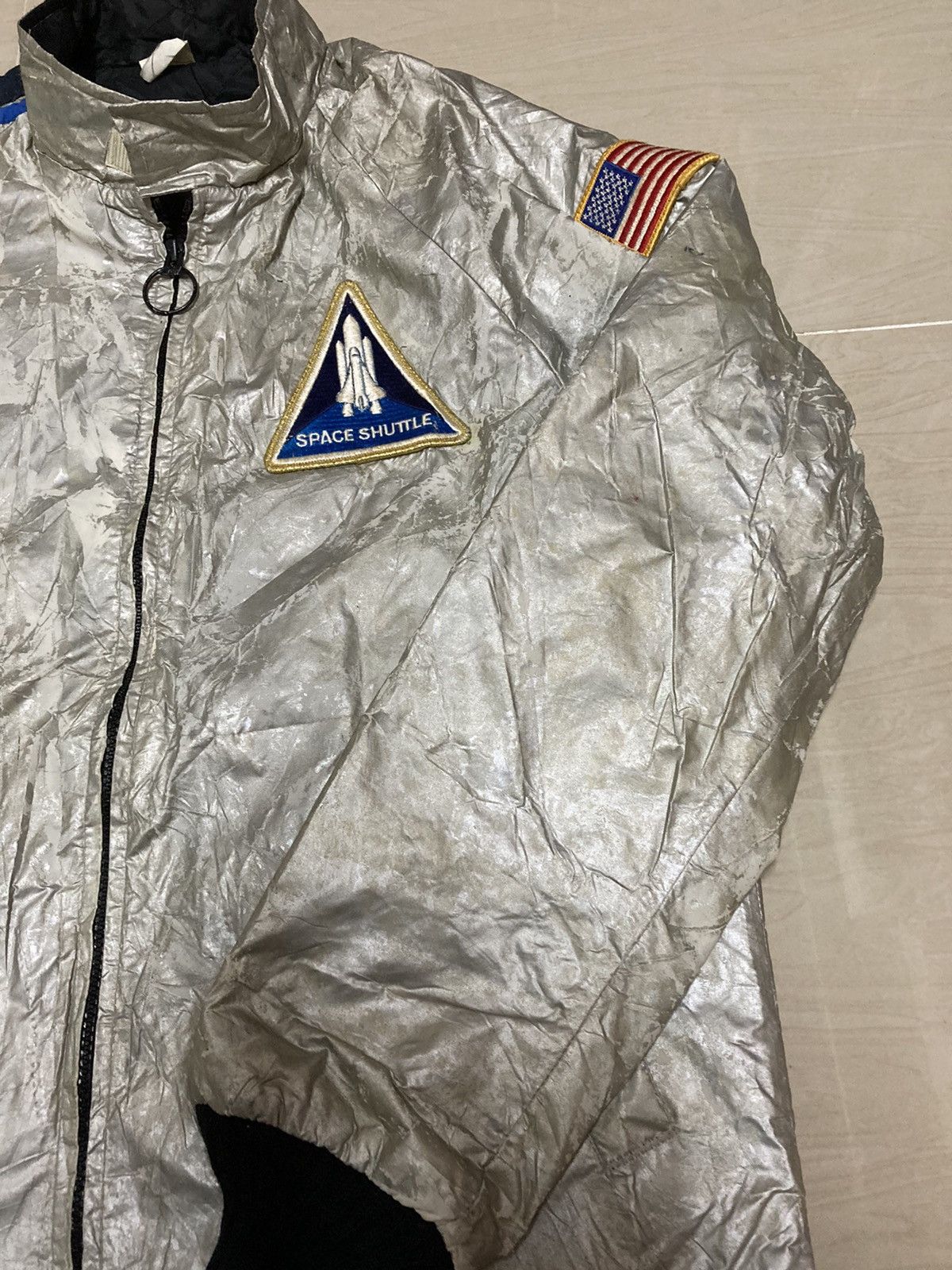 Vintage NASA Kennedy Space Center Issue Quilted Jacket - 7