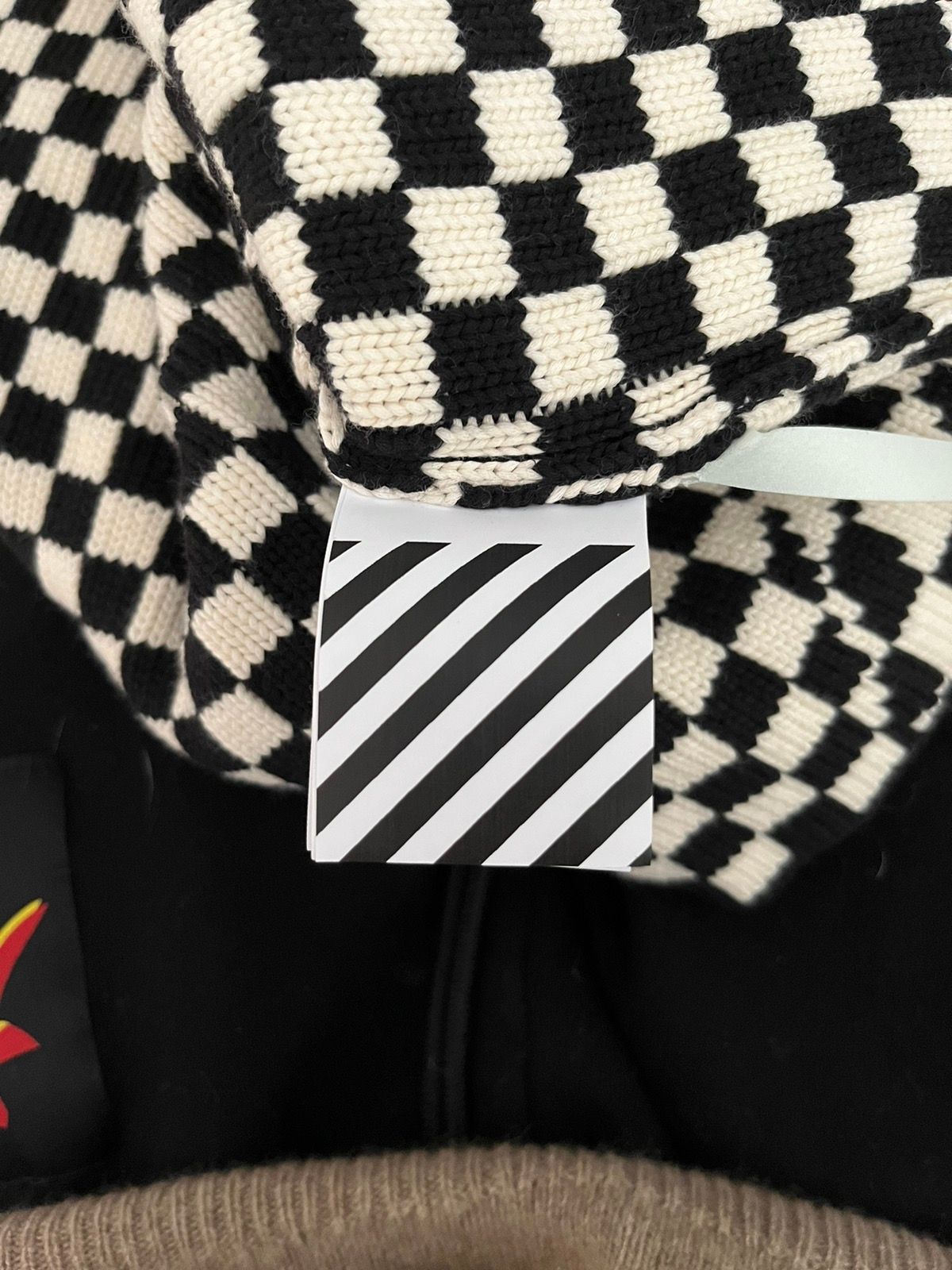 NWT - Off-White Checkered sweater - 6
