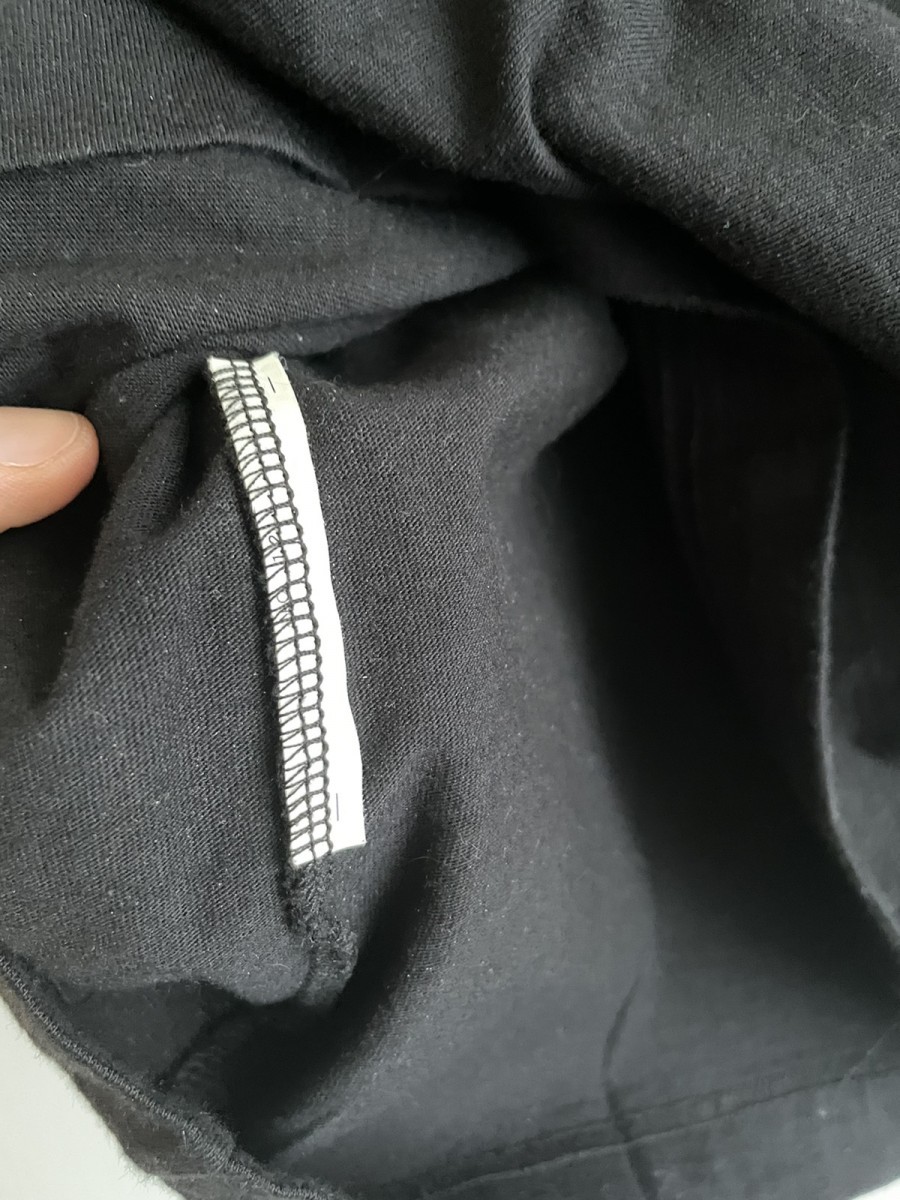 CDG Black Shirt Silk Sleeves Small - 5