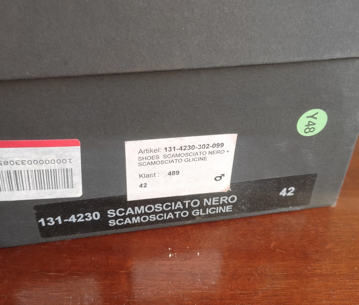 Scamosciato glicine nero - 8
