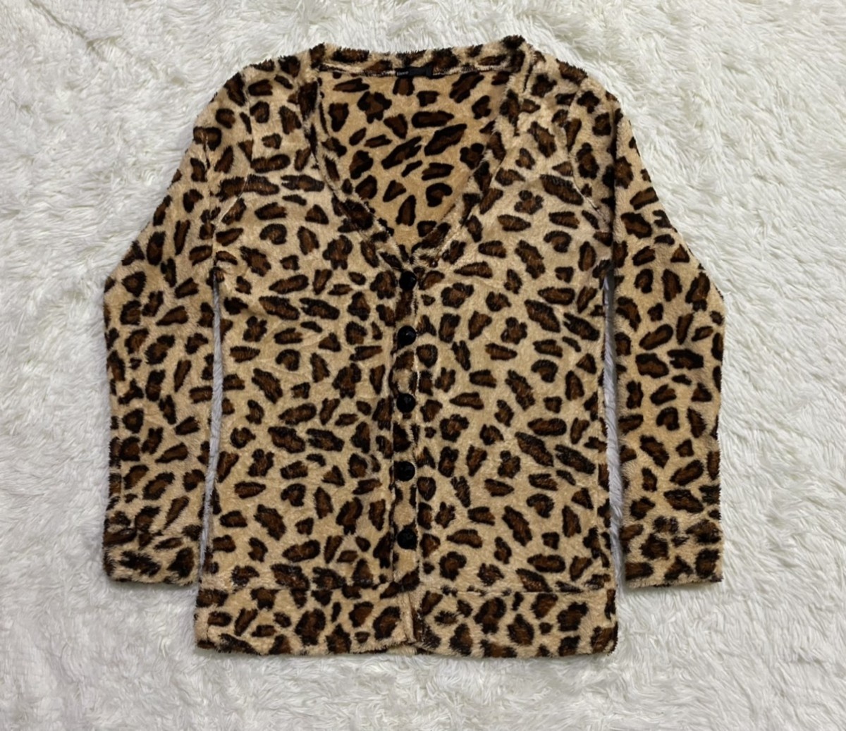 Cardigan - Vence Fleece Leopard Cardigan - 3