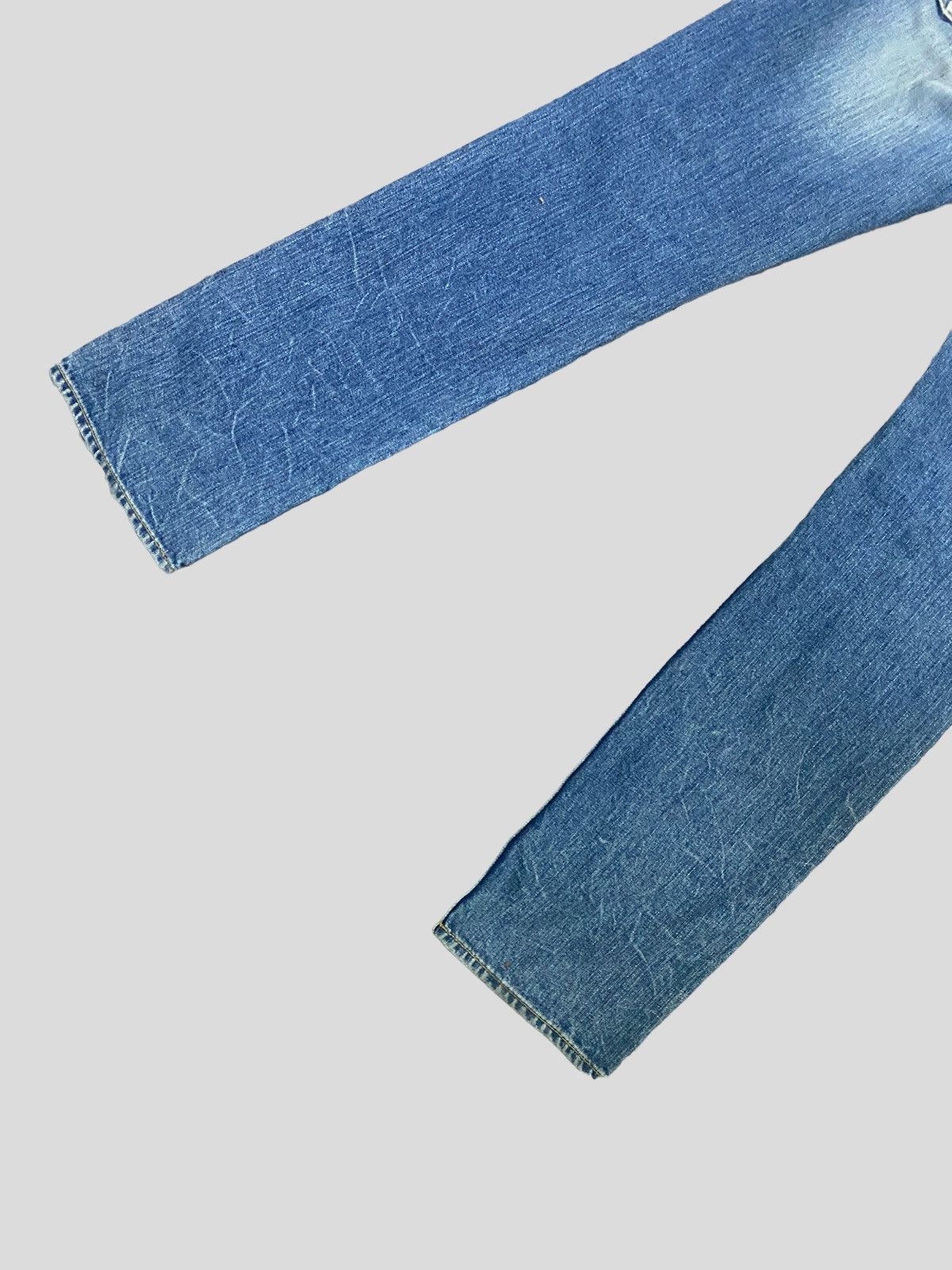 VINTAGE ANTGAUGE DOUBLE WAIST EXTRA POCKET DENIM JEANS - 7