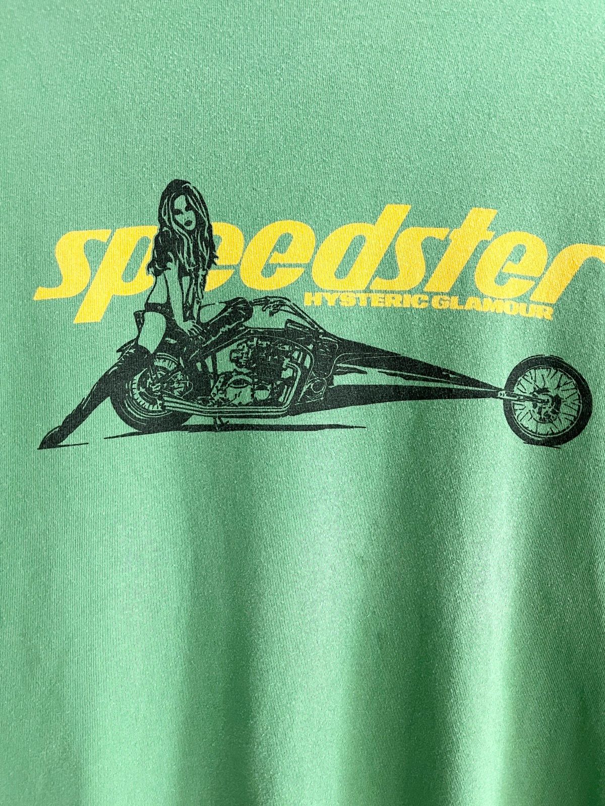 STEAL! 2010s Hysteric Glamour Speedster Biker Girl LS Tee - 3