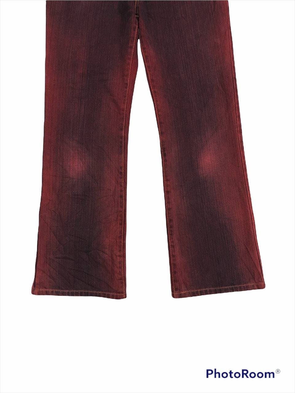 Vintage Wrangler Faded Marron Denim Pants - 4