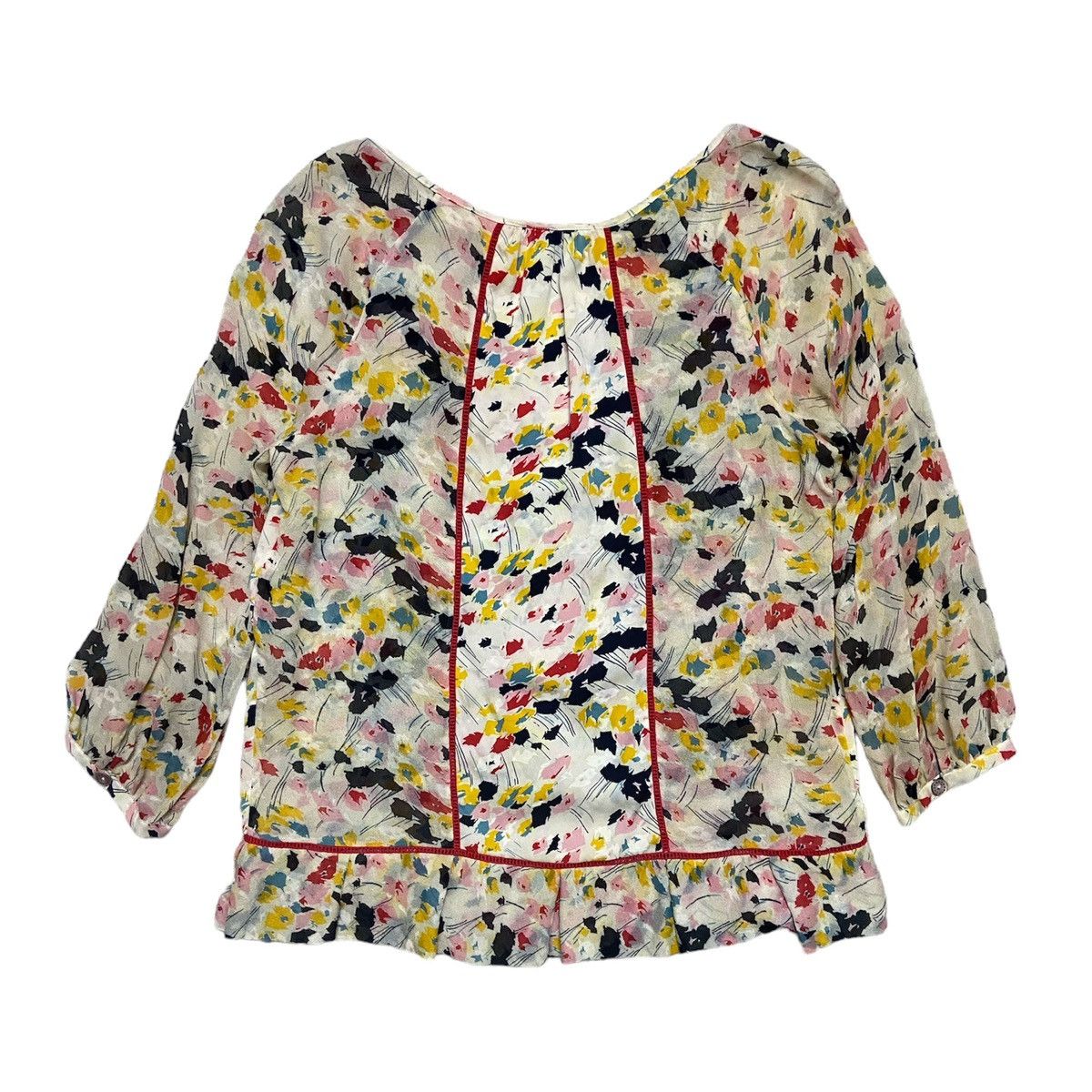 Diane von Furstenberg Floral Blouse - 2