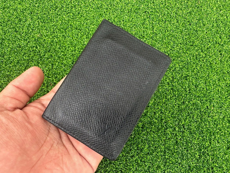 Authentic Louis Vuitton Taiga Leather Pocket Organizer - 1