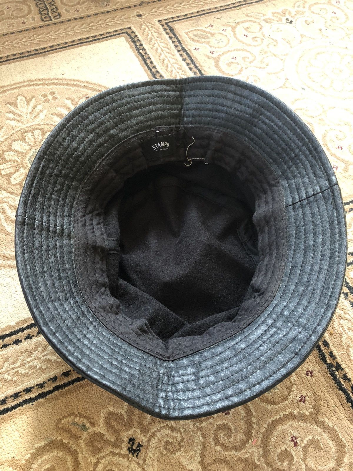 Stampd Dope Leather Bucket Hat - 5