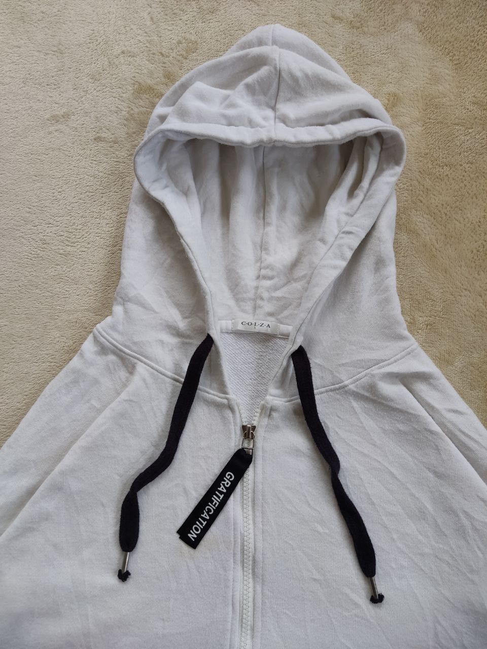 Archival Clothing - COLZA GRATIFICATION Japan Brand Zipper Hoodie - 5