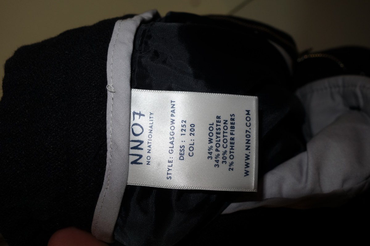 Nn07 - Wool slim-fit Glasgow Pant - 5