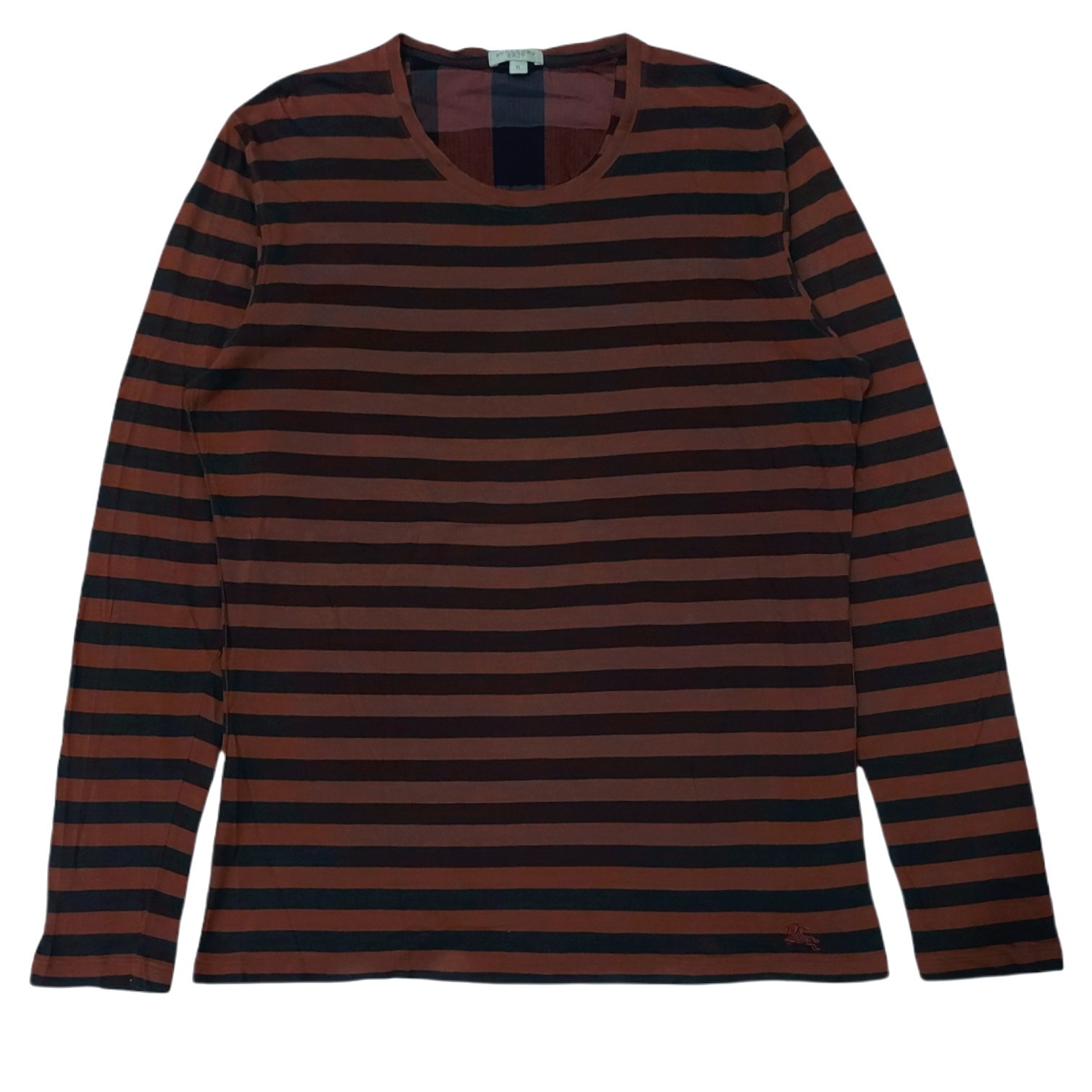 RARE! BURBERRY BRIT STRIPED L/SLEEVE - 1