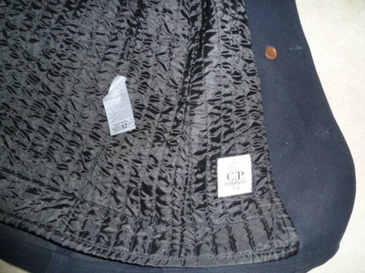 Navy Wool Peacoat Small-Medium - 6