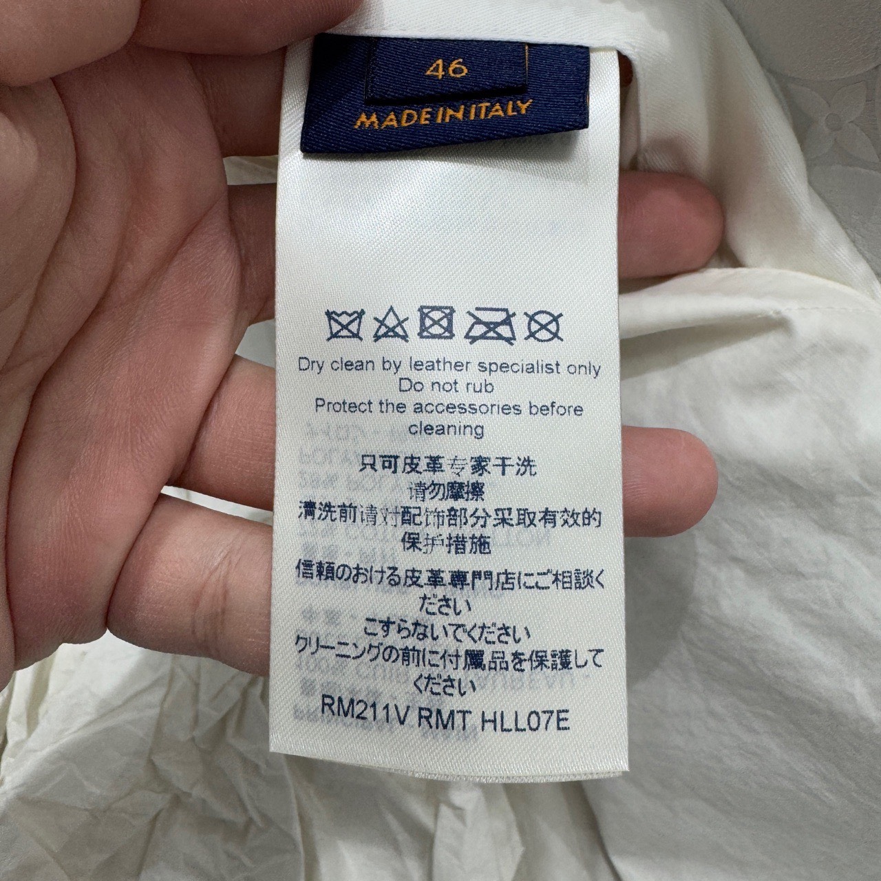 Louis vuitton lv ink monogram cowhide jacket - 5