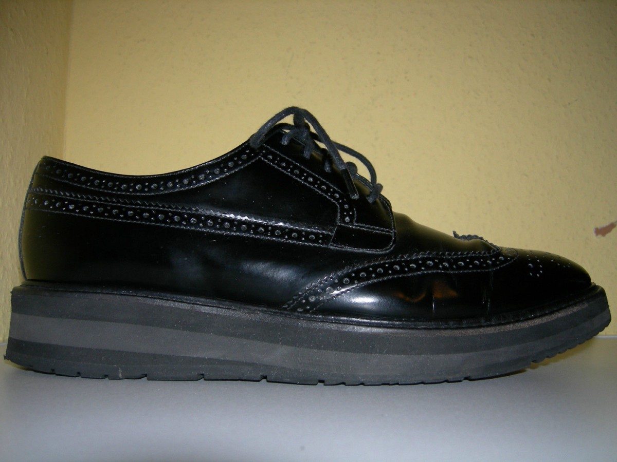 Oxford Budapester Brogues Platform Creeper EU40 US7 - 1