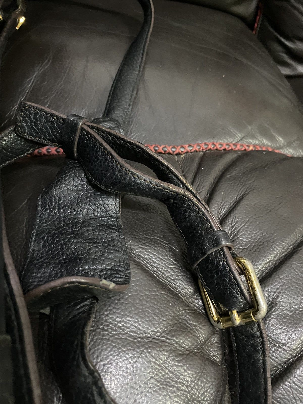 Authentic MCM Leather Shoulder Bag - 18