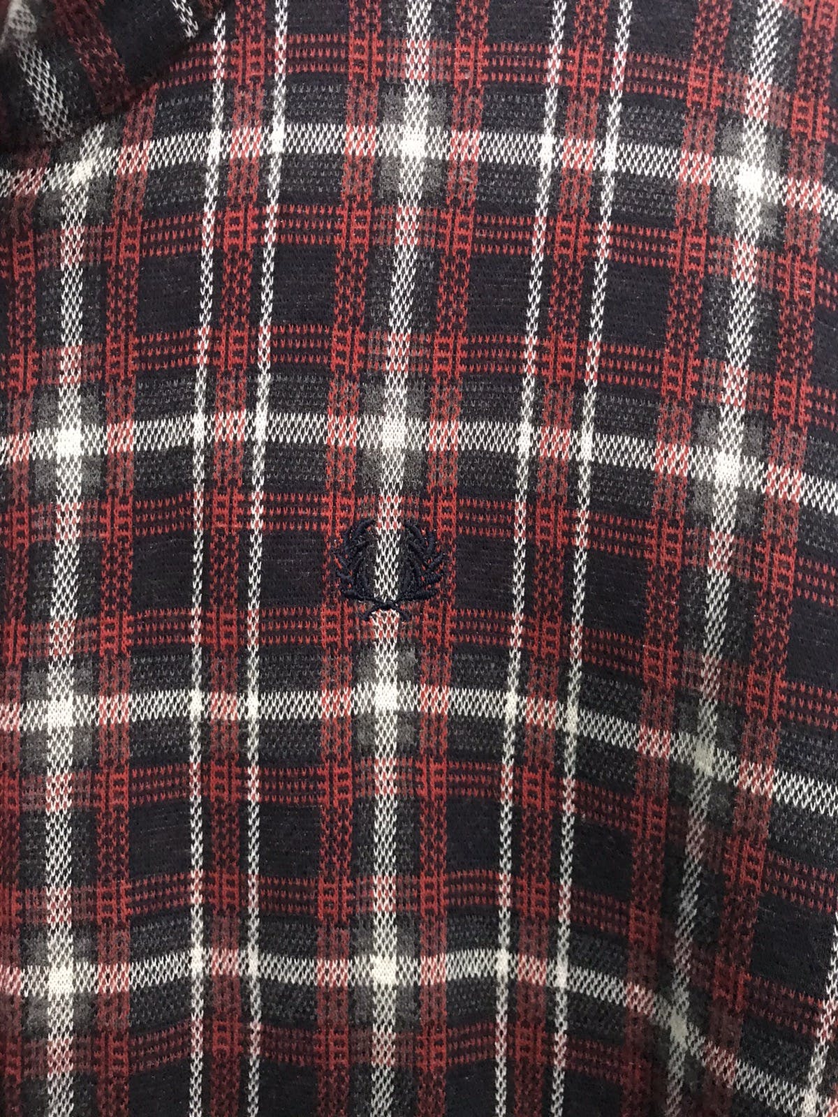 Fred Perry Checkered Thin Jacket Made in Japan - 7