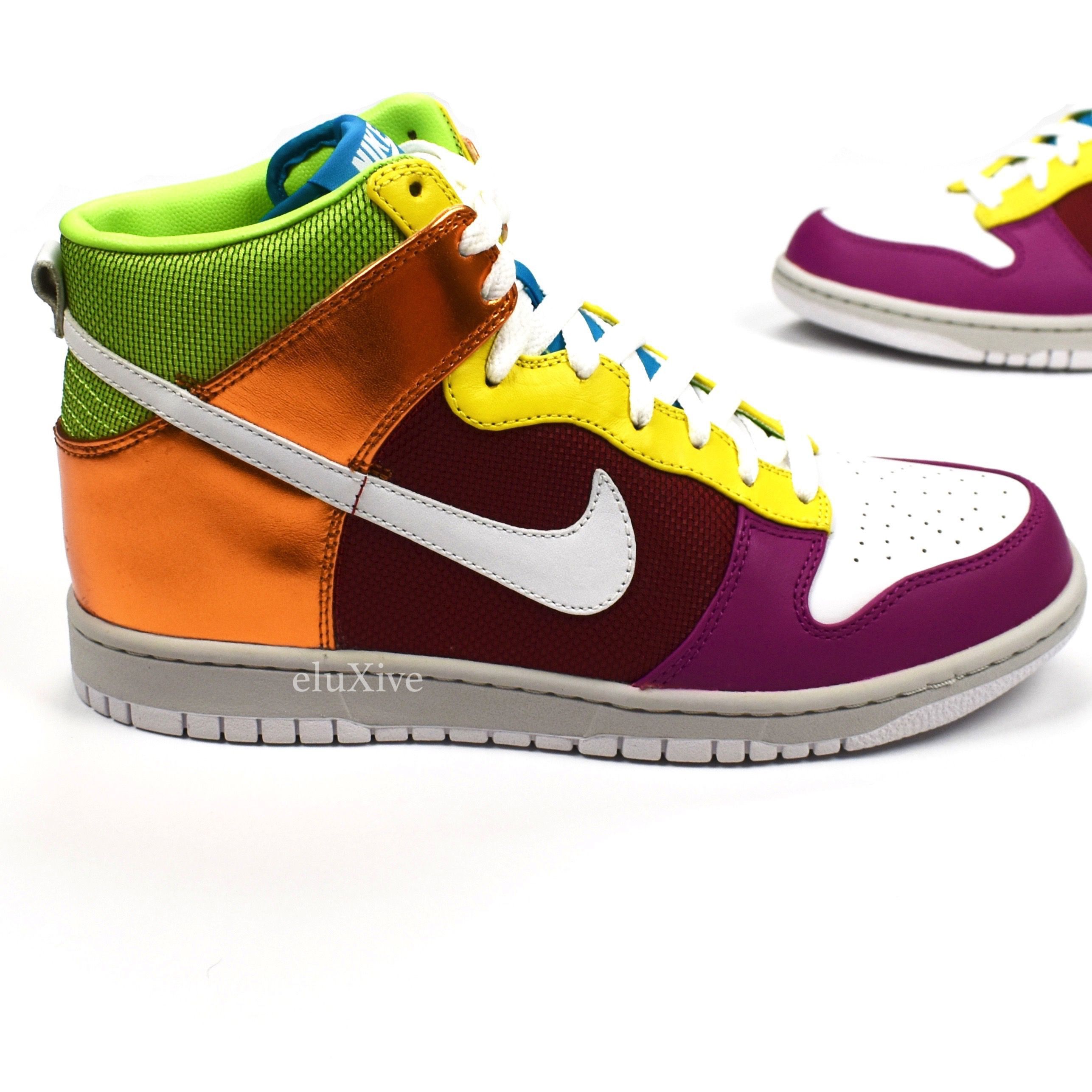 Nike Dunk High Premium Rainbow Multicolor DS - 3